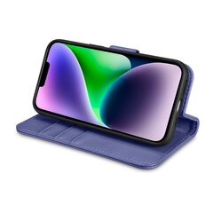 iCarer 2in1 iPhone 14 FlipAnti-RFID Light Violet (WMI14220725-LP) hinta ja tiedot | Puhelimen kuoret ja kotelot | hobbyhall.fi