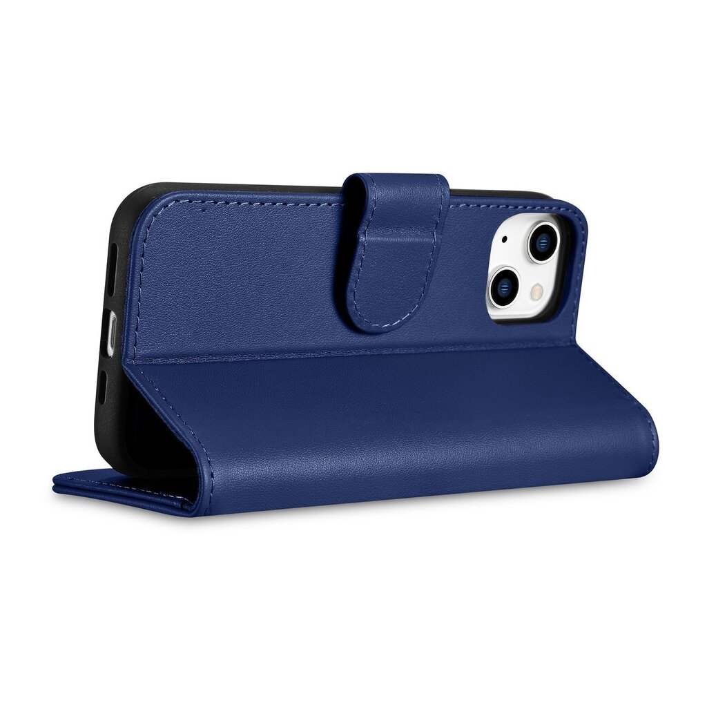 iCarer 2in1 iPhone 14 FlipAnti-RFID blue (WMI14220725-BU) hinta ja tiedot | Puhelimen kuoret ja kotelot | hobbyhall.fi