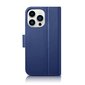 iCarer 2in1 iPhone 14 Pro FlipAnti-RFID blue (WMI14220726-BU) hinta ja tiedot | Puhelimen kuoret ja kotelot | hobbyhall.fi