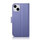 iCarer 2in1 iPhone 14 Plus FlipAnti-RFID Light Violet (WMI14220727-LP) hinta ja tiedot | Puhelimen kuoret ja kotelot | hobbyhall.fi