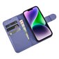 iCarer 2in1 iPhone 14 Plus FlipAnti-RFID Light Violet (WMI14220727-LP) hinta ja tiedot | Puhelimen kuoret ja kotelot | hobbyhall.fi