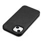 iCarer Leather iPhone 14 Plus black (MagSafe compatible) hinta ja tiedot | Puhelimen kuoret ja kotelot | hobbyhall.fi