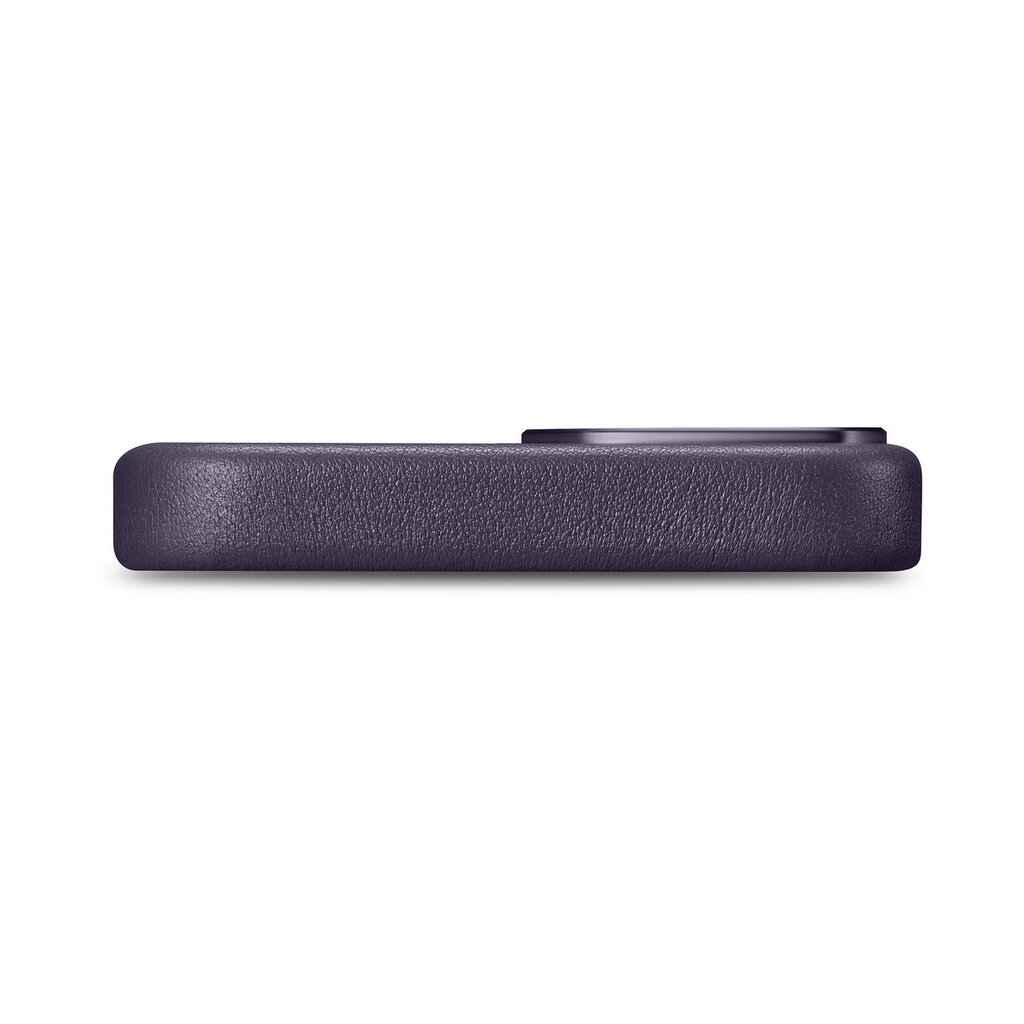 iCarer Leather iPhone 14 Plus dark purple (MagSafe compatible) hinta ja tiedot | Puhelimen kuoret ja kotelot | hobbyhall.fi
