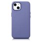 iCarer Leather iPhone 14 Plus light purple (MagSafe compatible) hinta ja tiedot | Puhelimen kuoret ja kotelot | hobbyhall.fi