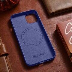 iCarer Leather iPhone 14 Plus light purple (MagSafe compatible) hinta ja tiedot | Puhelimen kuoret ja kotelot | hobbyhall.fi