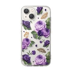 Ringke Fusion iPhone 14 Plus transparent (Purple rose) (FD637E29) hinta ja tiedot | Puhelimen kuoret ja kotelot | hobbyhall.fi