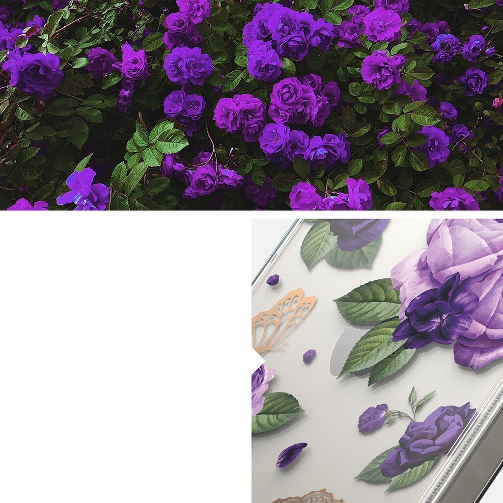 Ringke Fusion iPhone 14 Plus transparent (Purple rose) (FD637E29) hinta ja tiedot | Puhelimen kuoret ja kotelot | hobbyhall.fi