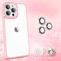 Kingxbar Sparkle Series iPhone 13 Pro Max Pink hinta ja tiedot | Puhelimen kuoret ja kotelot | hobbyhall.fi