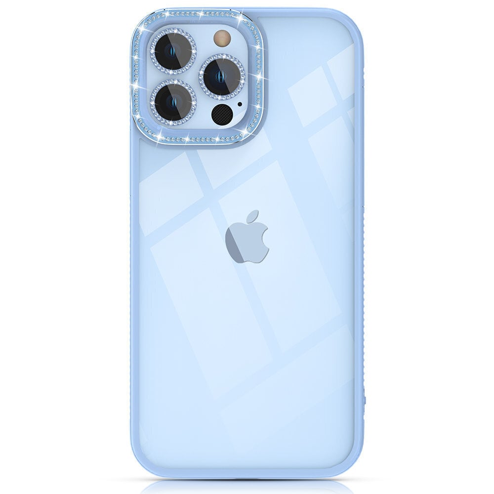 Kingxbar Sparkle Series iPhone 13 Pro Max Blue hinta ja tiedot | Puhelimen kuoret ja kotelot | hobbyhall.fi