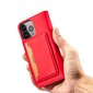 Magnet Card iPhone 14 Plus red hinta ja tiedot | Puhelimen kuoret ja kotelot | hobbyhall.fi