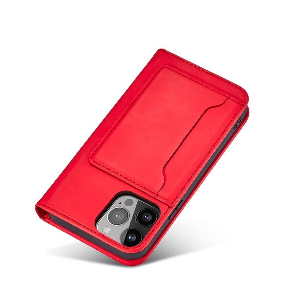 Magnet Card iPhone 14 Plus red hinta ja tiedot | Puhelimen kuoret ja kotelot | hobbyhall.fi