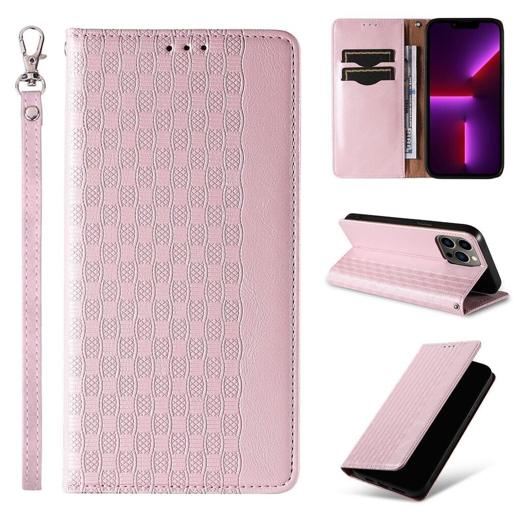 Magnet Strap iPhone 14 Pro pink hinta ja tiedot | Puhelimen kuoret ja kotelot | hobbyhall.fi