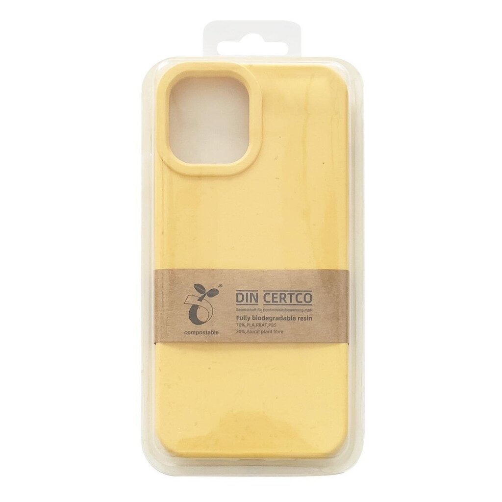 Eco iPhone 14 Plus Silicone Degradable yellow hinta ja tiedot | Puhelimen kuoret ja kotelot | hobbyhall.fi