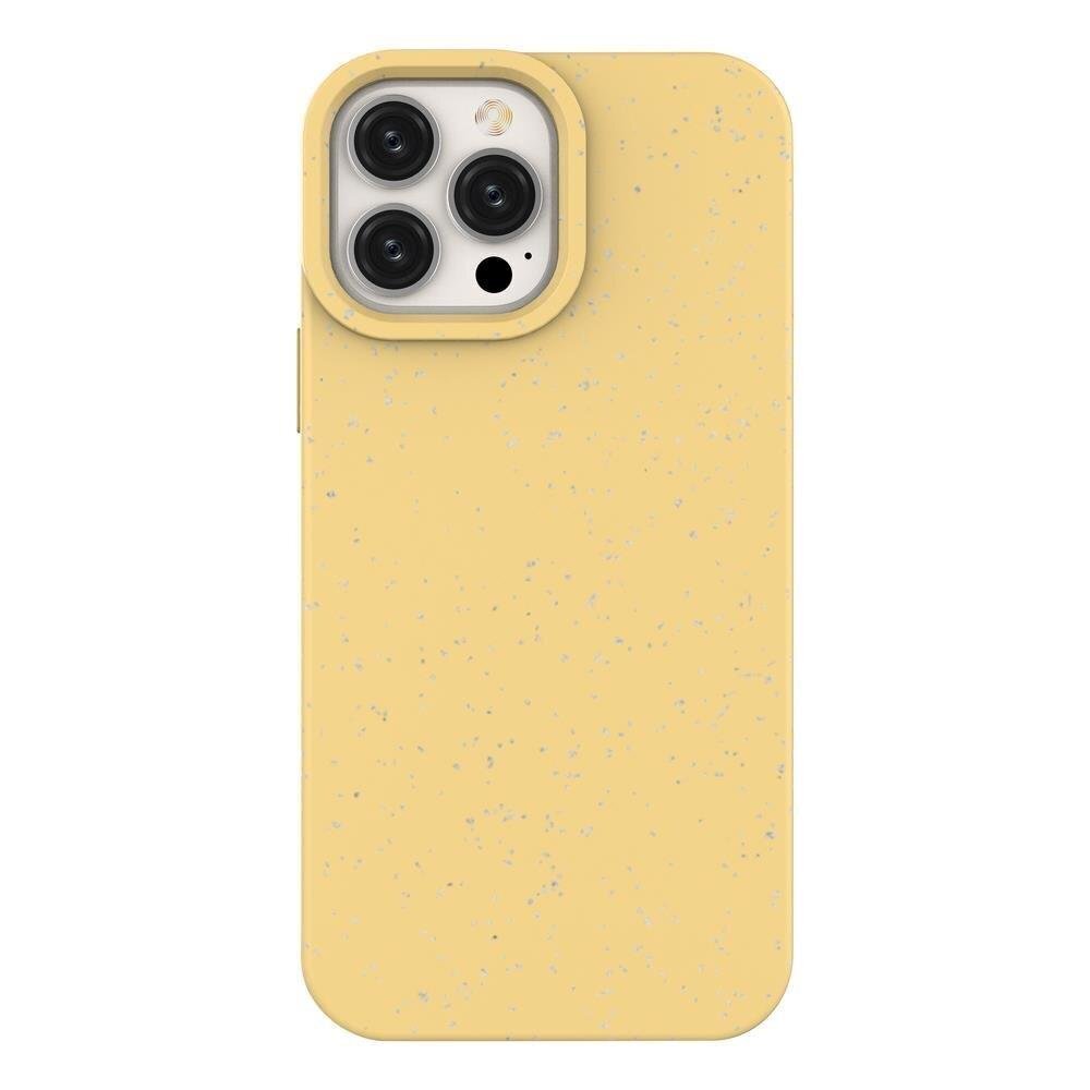 Eco iPhone 14 Plus Silicone Degradable yellow hinta ja tiedot | Puhelimen kuoret ja kotelot | hobbyhall.fi