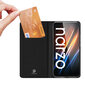 Dux Ducis Skin Pro Realme C30 / Realme Narzo 50i Prime Flip Card Wallet Stand Black hinta ja tiedot | Puhelimen kuoret ja kotelot | hobbyhall.fi