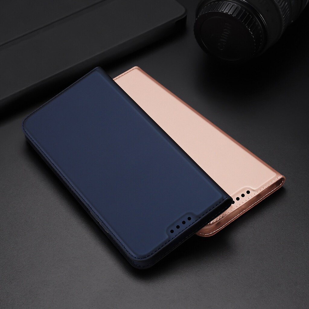 Dux Ducis Skin Pro Realme C30 / Realme Narzo 50i Prime Flip Card Wallet Stand Black hinta ja tiedot | Puhelimen kuoret ja kotelot | hobbyhall.fi