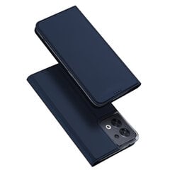 Dux Ducis Skin Pro Oppo Reno 8 flip card wallet stand blue hinta ja tiedot | Puhelimen kuoret ja kotelot | hobbyhall.fi