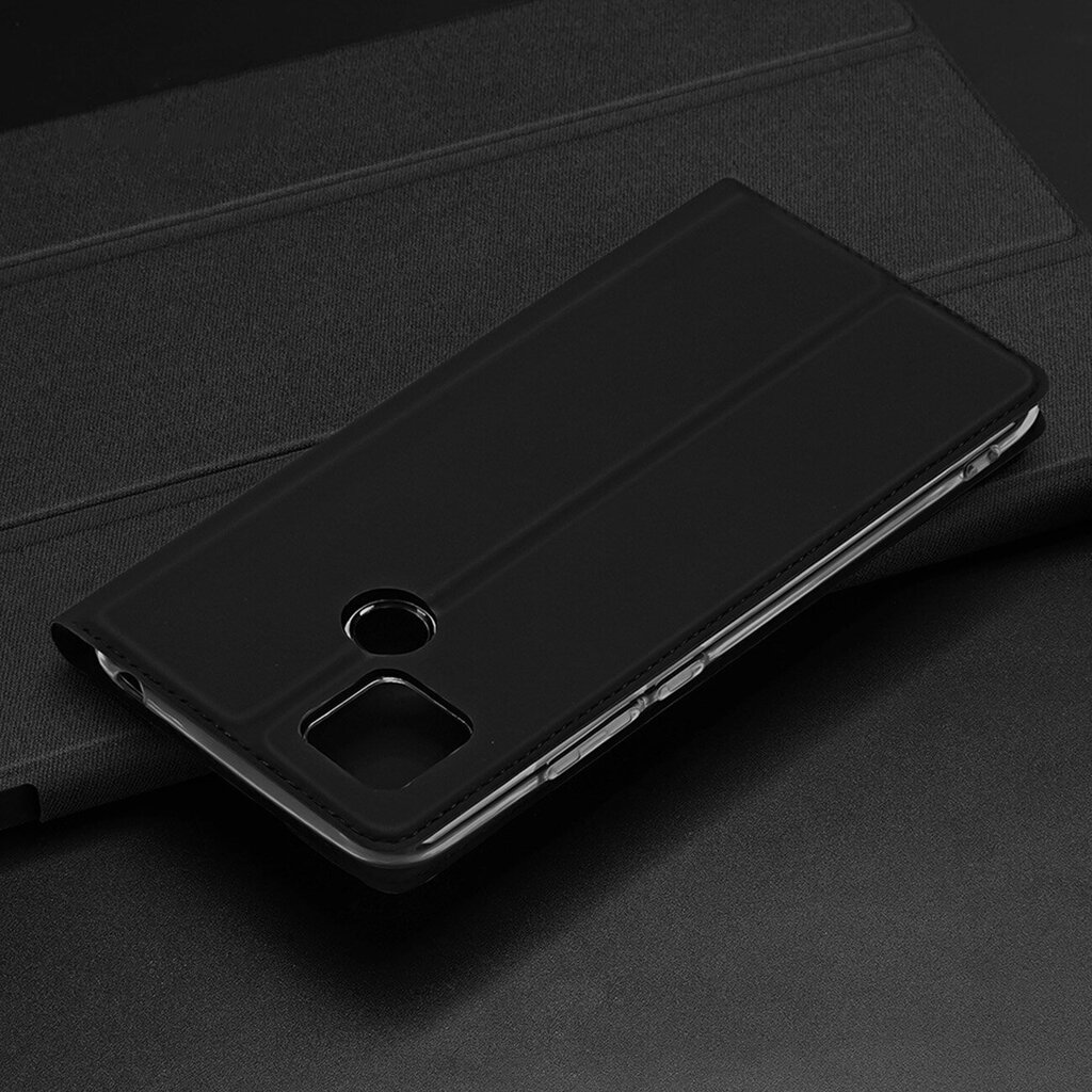 Dux Ducis Skin Pro Oppo Reno 8 Pro flip card wallet stand Black hinta ja tiedot | Puhelimen kuoret ja kotelot | hobbyhall.fi