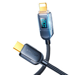 Joyroom S-CL020A4, USB C - Lightning, 1.2 m hinta ja tiedot | Puhelinkaapelit | hobbyhall.fi