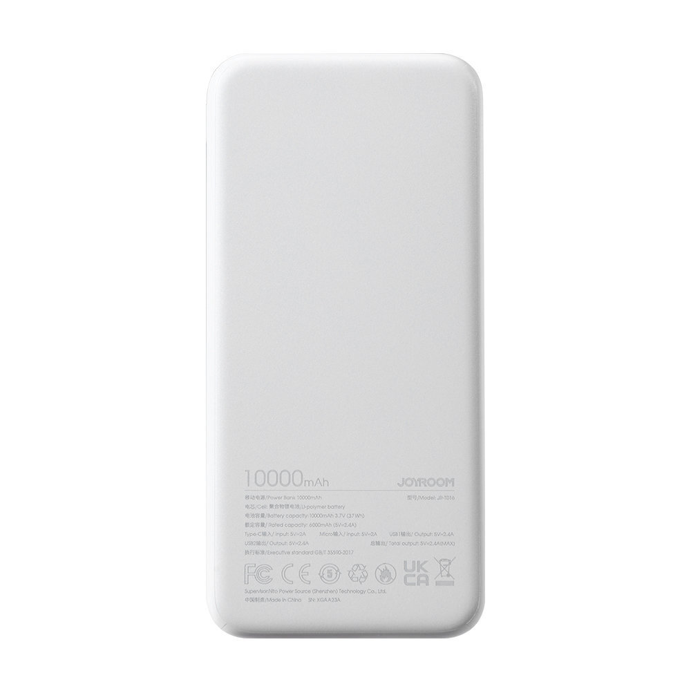 Joyroom JR-T016, 10000mAh hinta ja tiedot | Varavirtalähteet | hobbyhall.fi