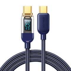 Joyroom S-CC100A4, USB C - USB C, 1.2 m hinta ja tiedot | Puhelinkaapelit | hobbyhall.fi