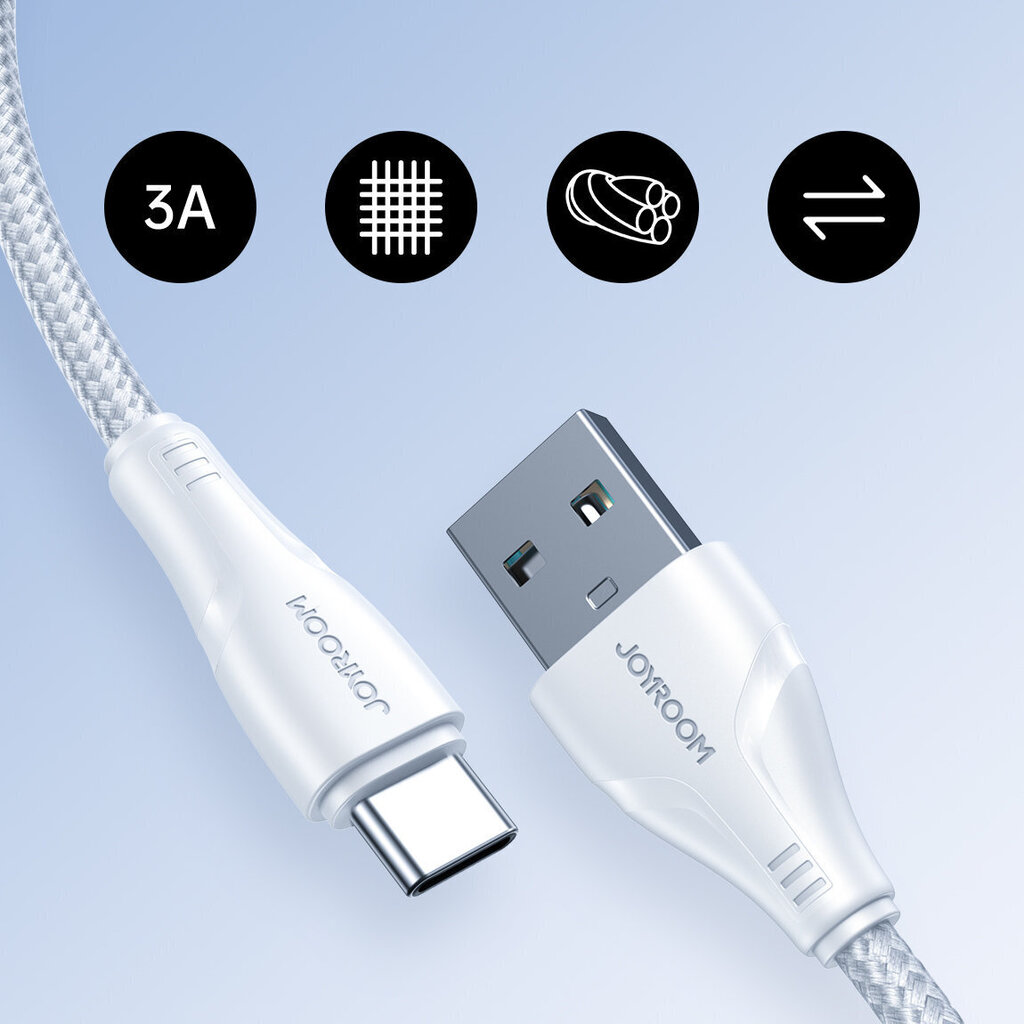 Joyroom S-UC027A11, USB - USB C, 3 m hinta ja tiedot | Puhelinkaapelit | hobbyhall.fi