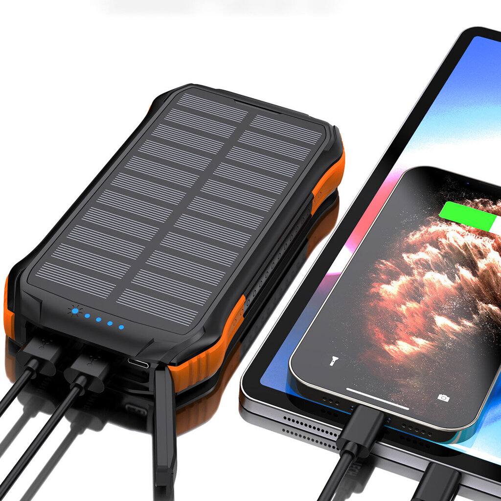 Choetech Solar B659 10000mAh hinta ja tiedot | Varavirtalähteet | hobbyhall.fi