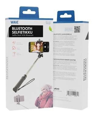 Wave Selfie-stick Bluetooth hinta ja tiedot | Selfie-tikut ja -telineet | hobbyhall.fi