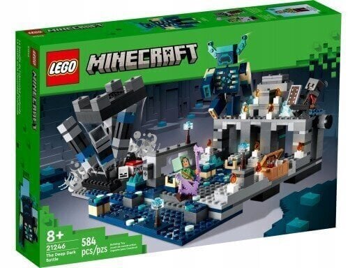 21246 LEGO® Minecraft Synkkä taistelu hinta ja tiedot | LEGOT ja rakennuslelut | hobbyhall.fi