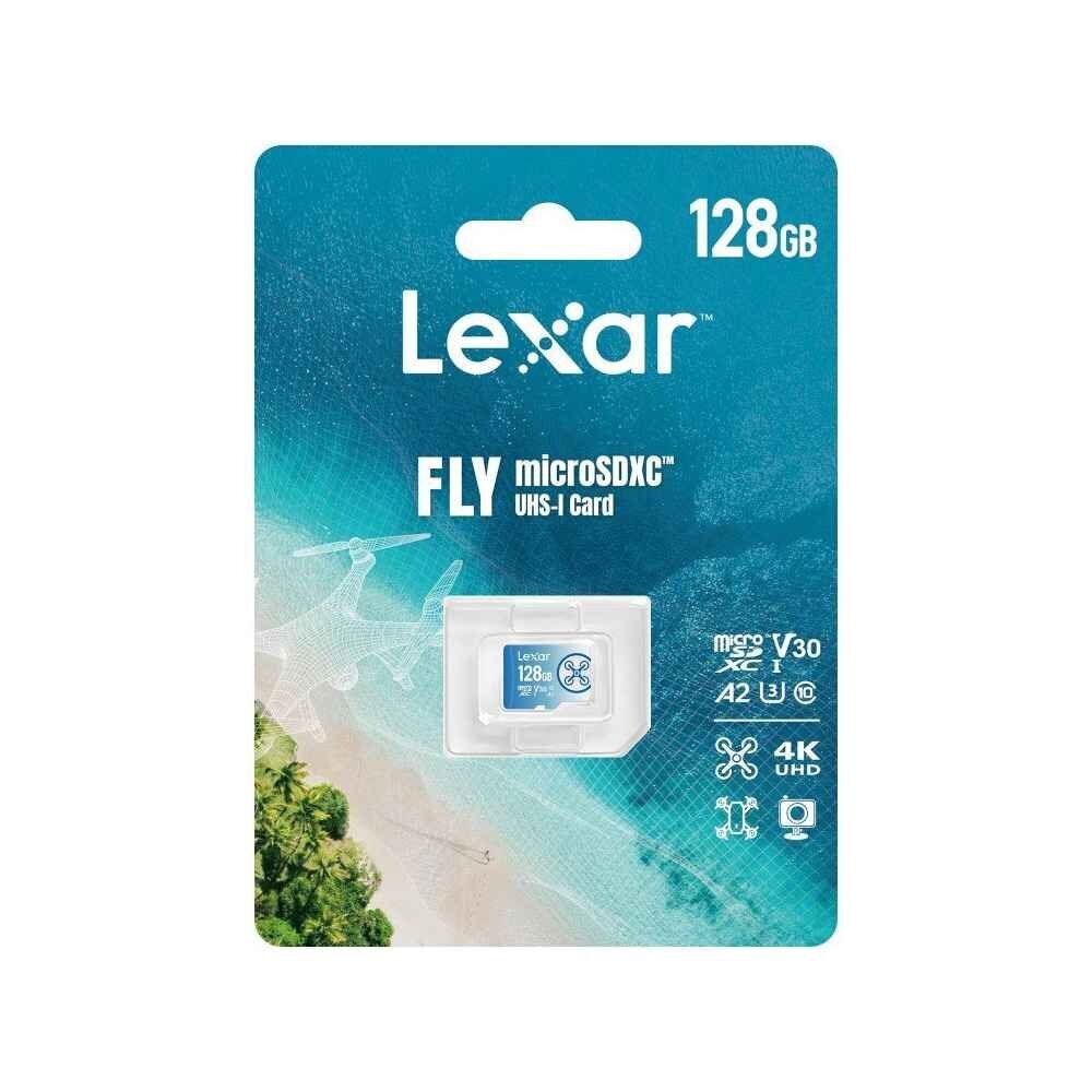Lexar Fly LMSFLYX128G-BNNNG hinta ja tiedot | Puhelimen muistikortit | hobbyhall.fi