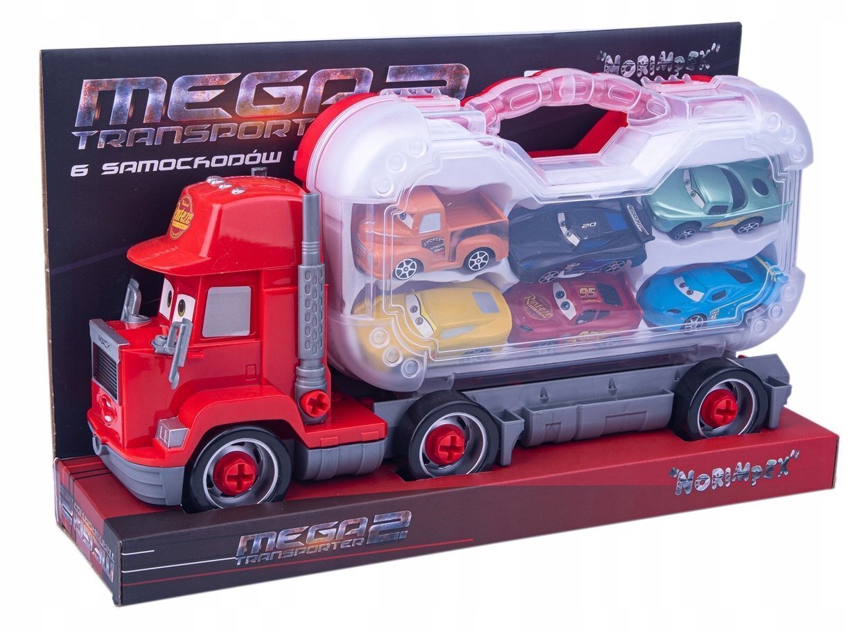 Autot McQueen Cars, 7in1 hinta ja tiedot | Poikien lelut | hobbyhall.fi