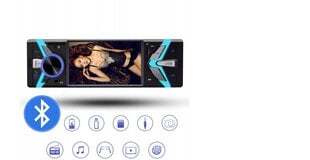 Automagnetola Bluetooth Logit 1 Din hinta ja tiedot | Autoradiot, multimedia | hobbyhall.fi