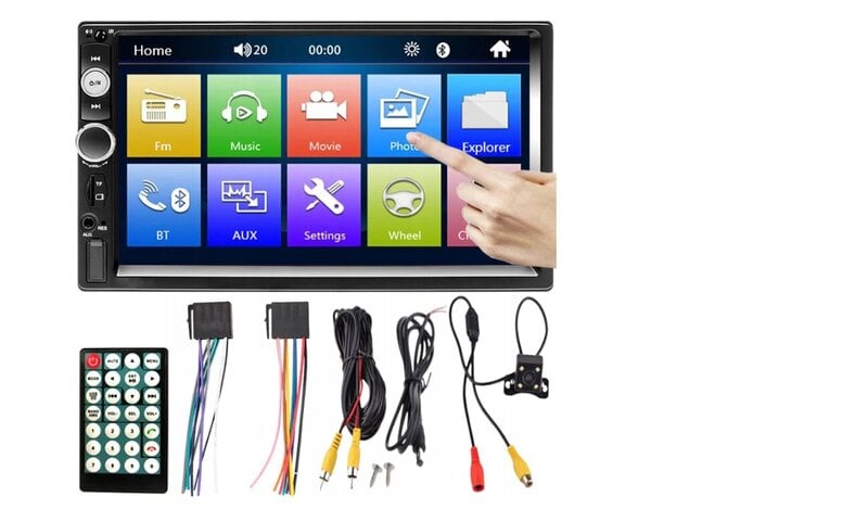 Autostereot bluetooth retoo 7010b 2-din