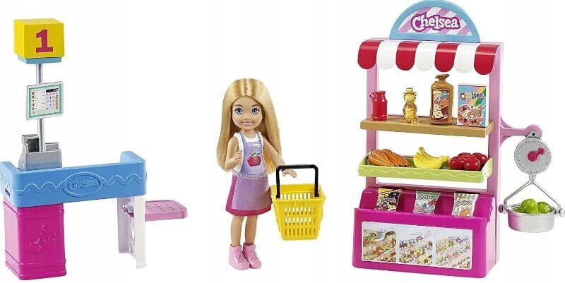 Barbie Chelsea Ostoskeskus GTN67 hinta ja tiedot | Tyttöjen lelut | hobbyhall.fi