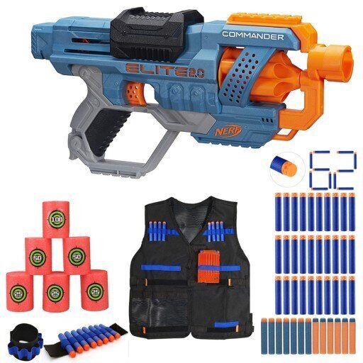 Nerf Elite 2.0 Commander E9485 -setti