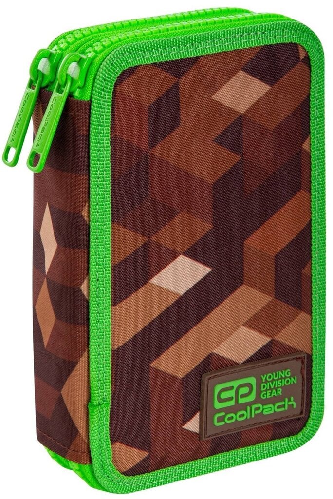 Kaksinkertainen taitettava kynäkotelo CoolPack Minecraft hinta ja tiedot | Penaalit | hobbyhall.fi