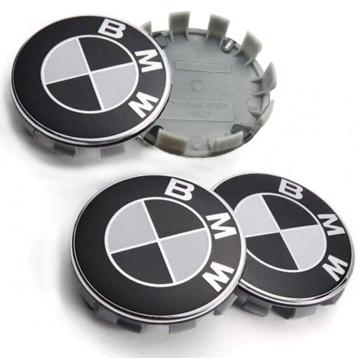 BMW vanteen kansi, 68mm, 4 kpl. hinta ja tiedot | Lisätarvikkeet autoiluun | hobbyhall.fi