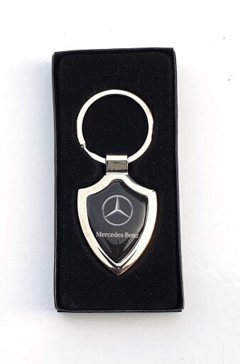 Avaimenperä Mercedes-logolla, hopea hinta ja tiedot | Hauskat avaimenperät | hobbyhall.fi