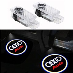 Audi LED-logoprojektori hinta ja tiedot | Lisätarvikkeet autoiluun | hobbyhall.fi