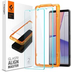 Spigen GLAS.tR Slim AlignMaster hinta ja tiedot | Näytönsuojakalvot ja -lasit | hobbyhall.fi