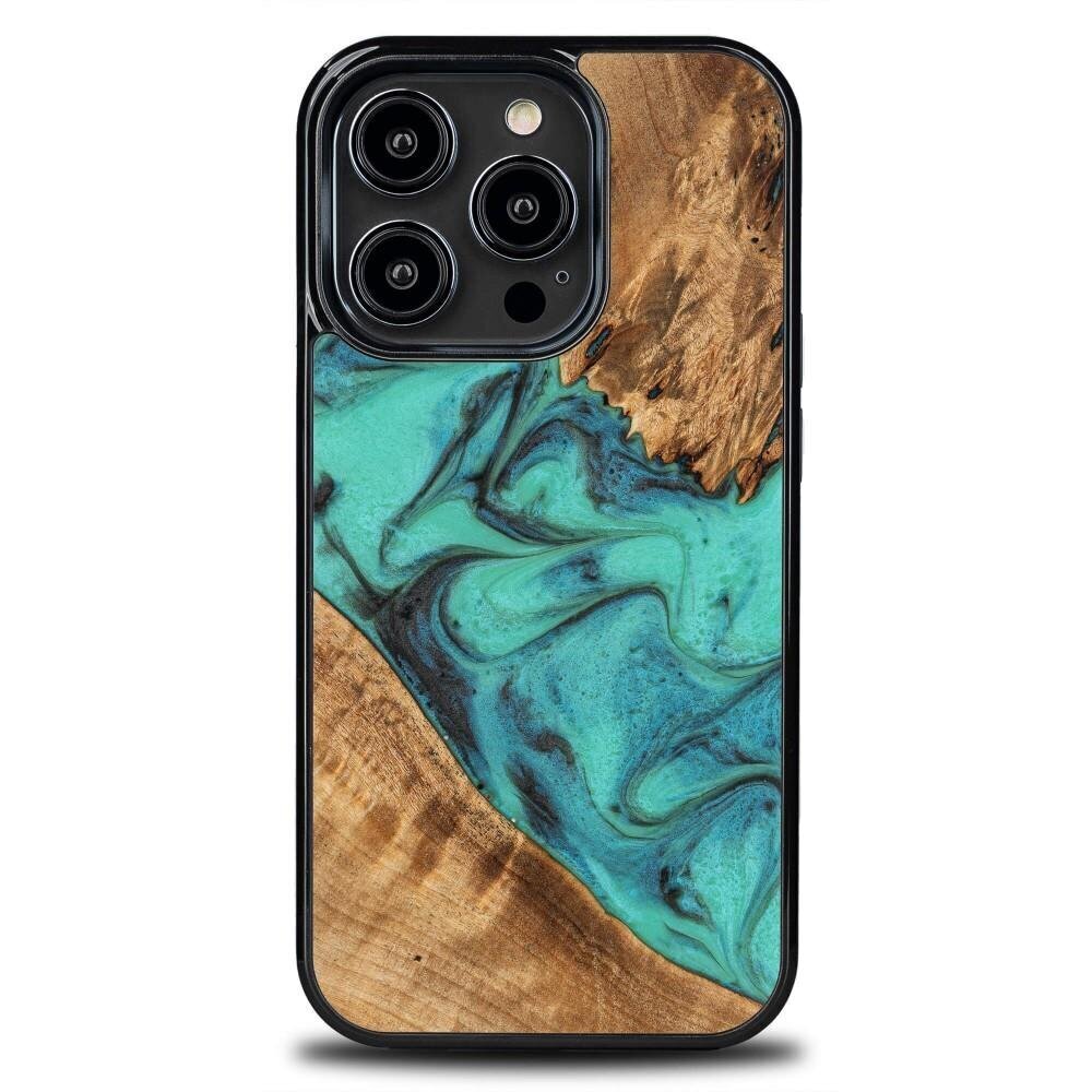 Bewood Unique Turquoise Wood and Resin hinta ja tiedot | Puhelimen kuoret ja kotelot | hobbyhall.fi