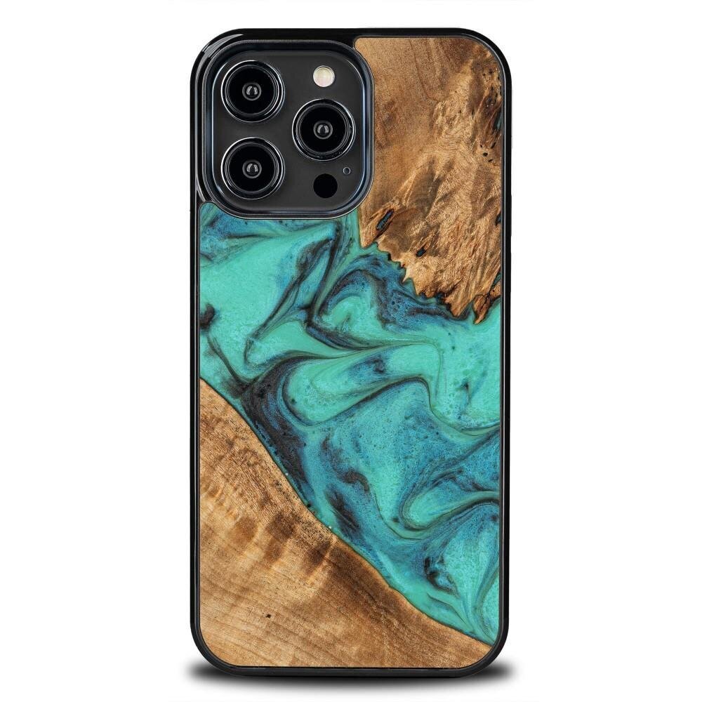 Bewood Unique Turquoise Wood and Resin hinta ja tiedot | Puhelimen kuoret ja kotelot | hobbyhall.fi