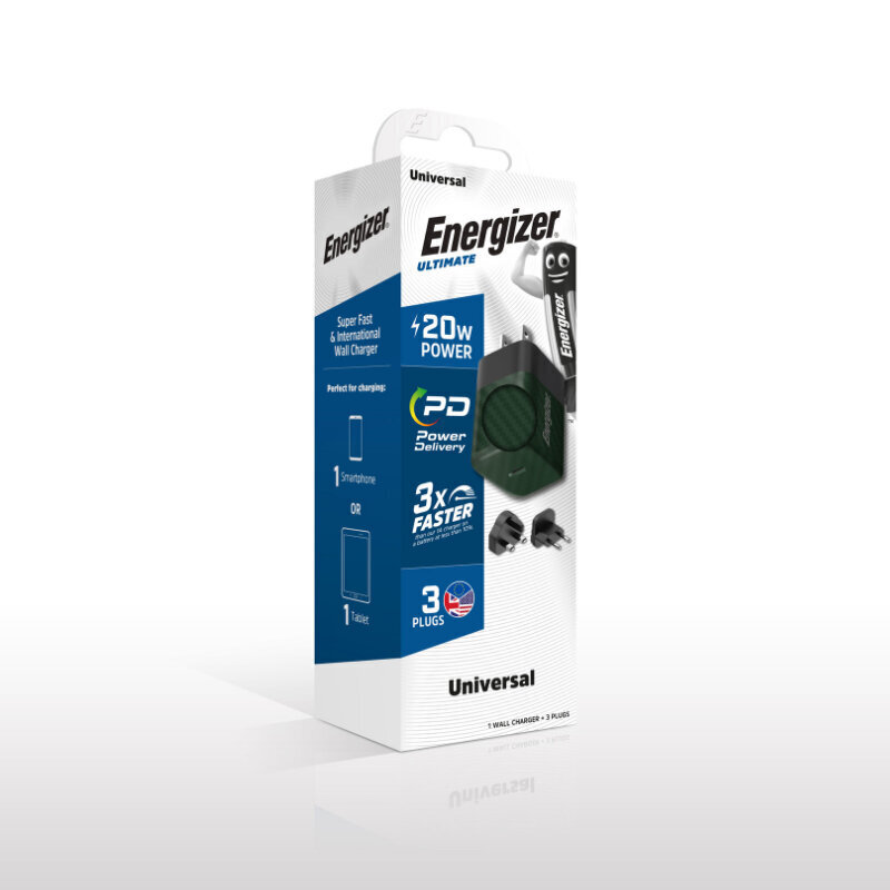 Energizer A20MUGR hinta ja tiedot | Puhelimen laturit | hobbyhall.fi