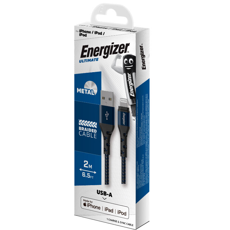 Energizer Ultimate C520LKBL hinta ja tiedot | Puhelinkaapelit | hobbyhall.fi