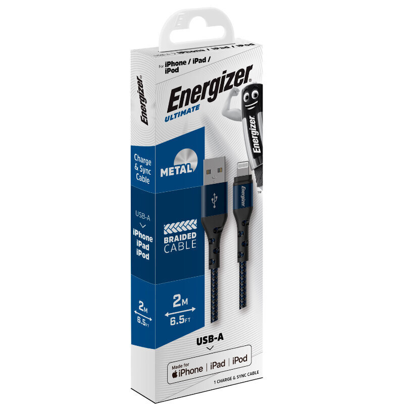 Energizer Ultimate C520LKBL hinta ja tiedot | Puhelinkaapelit | hobbyhall.fi