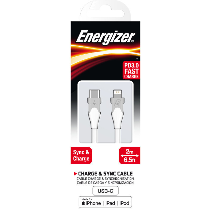 Energizer Classic C61CLNKWH4 hinta ja tiedot | Puhelinkaapelit | hobbyhall.fi