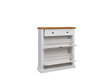 Kenkäkaappi ADRK Furniture GAL PO1, valkoinen/ruskea hinta ja tiedot | Kenkäkaapit ja -hyllyt | hobbyhall.fi