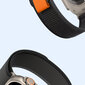 Dux Ducis Velcro Sports Strap YJ Version, Black Gray hinta ja tiedot | Älykellojen ja aktiivisuusrannekkeiden lisätarvikkeet | hobbyhall.fi