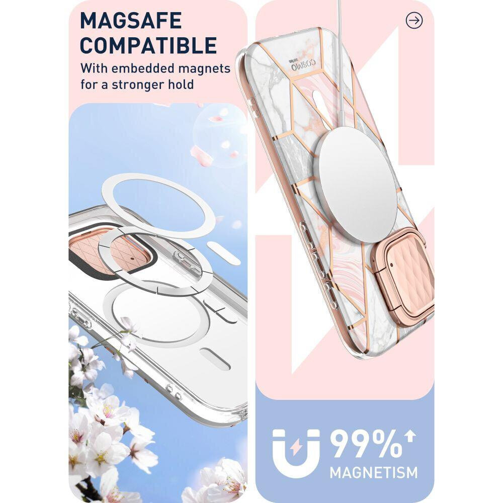 Supcase Cosmo Mag Marble hinta ja tiedot | Puhelimen kuoret ja kotelot | hobbyhall.fi