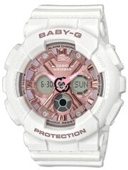 Naisten rannekello Baby-G BA 130-7A1ER (635) hinta ja tiedot | Naisten kellot | hobbyhall.fi